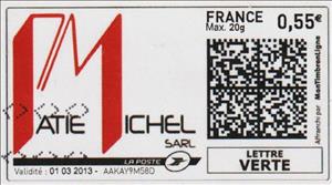Stamp, Matie Michel Sarl, France,  