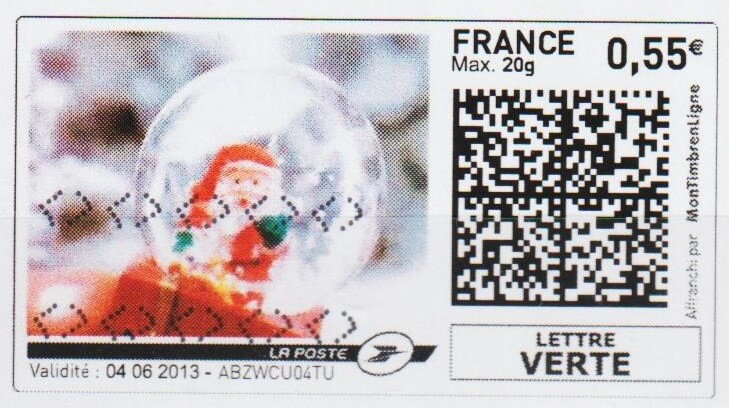 Santa in a Snow Globe