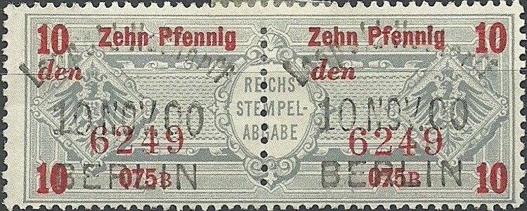 Reichs-Stempelabgabe