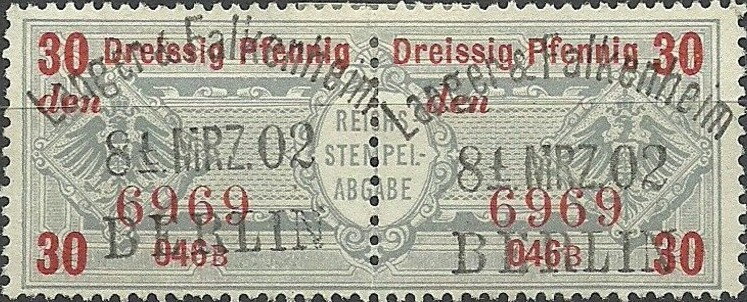 Reichs-Stempelabgabe