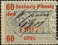 Stamp, Reichs-Stempelabgabe, German Realm,  , Coats of Arms, Eagles