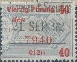 Stamp, Reichs-Stempelabgabe, German Realm,  , Coats of Arms, Eagles
