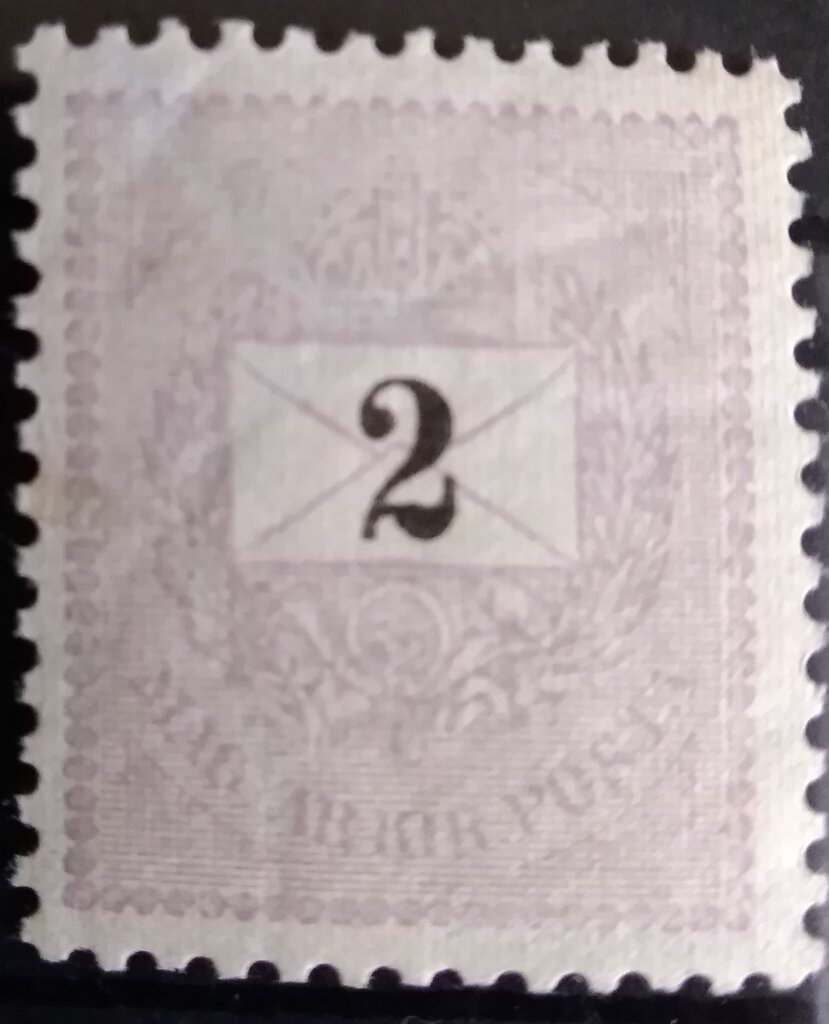 Letter, black cipher