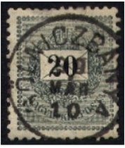 Letter, black cipher