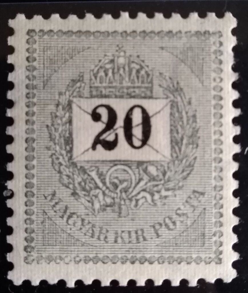 Letter, black cipher