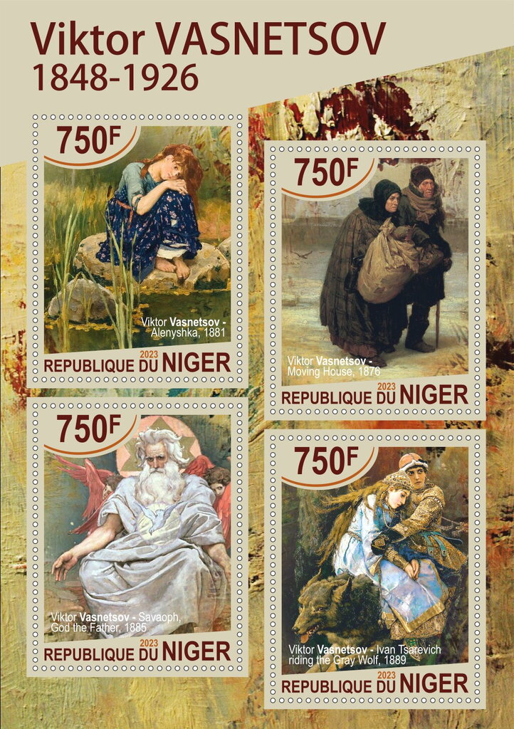 Paintings by Viktor Vasnetsov