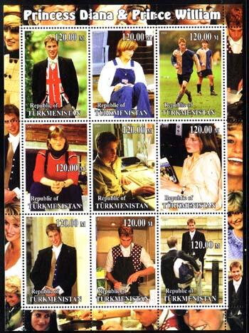 Princess Diana & Price William