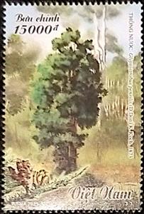 Stamp, Glyptostrobus pensilis, Vietnam,  , Trees