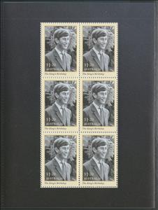 Full Pane, King Charles III, 1966, Australia,  , Kings, Royalty, Special Occasions