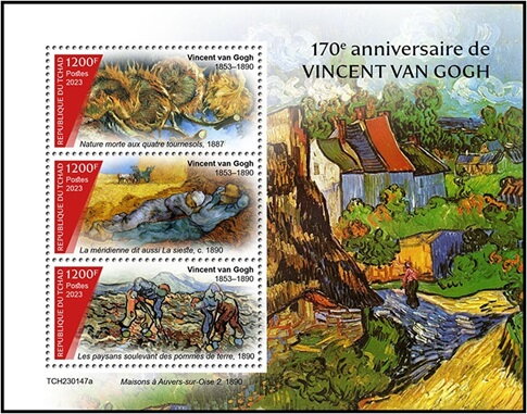 170th Anniversary of the Birth of Vincent van Gogh