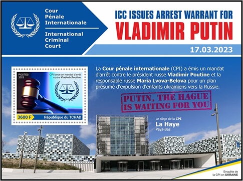 ICC Issues Arrest Warrant for Vladimir Putin
