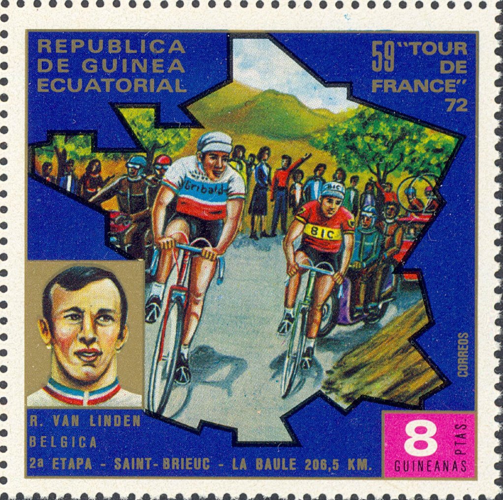 Rik Van Linden (*1949): Saint-Brieuc - La Baule 206.5 km