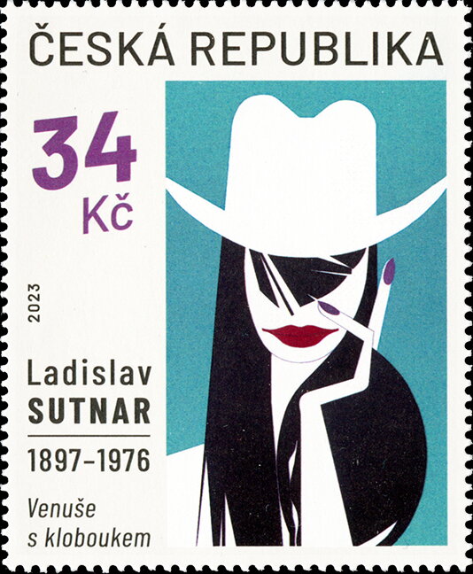 Venus in a Hat, by Ladislav Sutnar