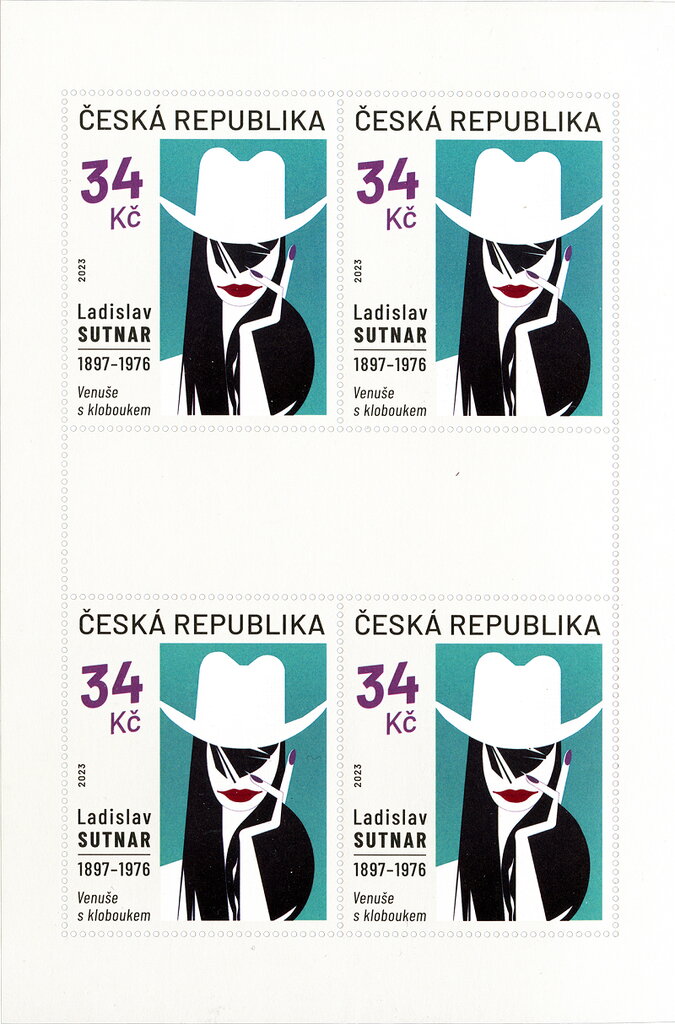 Venus in a Hat, by Ladislav Sutnar