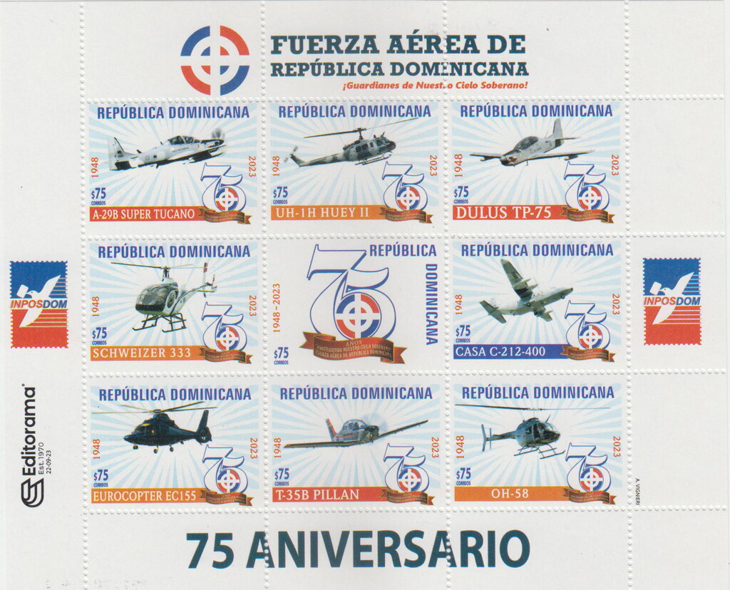 Dominican Republic Air Force, 75 Years