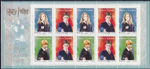 Booklet Pane, Harry Potter, France,  
