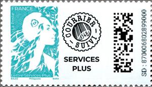 Stamp, Marianne of the Future, France,  , Women