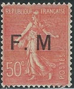Stamp, Military Franchise, France,  , Agriculture, Professions, Women