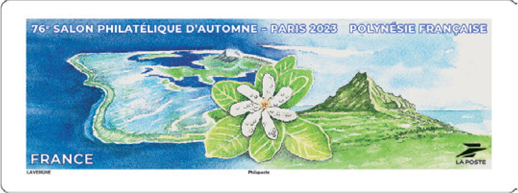 View of French Polynesia