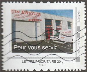 Stamp, Ets Berger. Pour vous servir, France,  , Transport, Vehicles