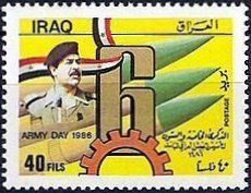 President Saddam Hussein, number '6'
