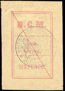 Stamp, British Vice-Consulate Antananarivo, Madagascar - British Post Offices,  