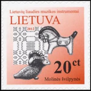 Stamp, Clay pipe, Lithuania,  