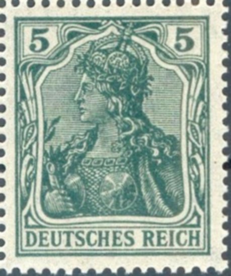 Germania, inscr “DEUTSCHES REICH”, War Series