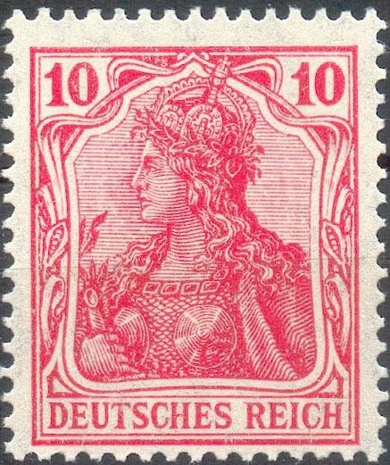 Germania, inscr “DEUTSCHES REICH”, War Series