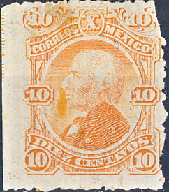 Hidalgo, unwmk,w/o overprint