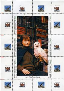 Mini Sheet, Harry Potter, Ukraine,  