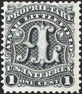 Stamp, Alvah Littlefield, United States of America,  , Letters (Alphabet), Medicines