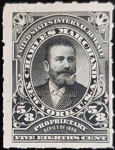 Stamp, Charles Marchand, United States of America,  , Medicines, Men