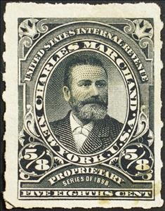 Stamp, Charles Marchand, United States of America,  , Medicines, Men