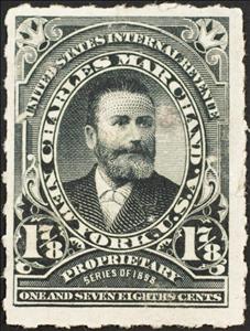 Stamp, Charles Marchand, United States of America,  , Medicines, Men