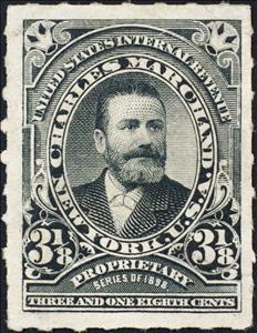 Stamp, Charles Marchand, United States of America,  , Medicines, Men