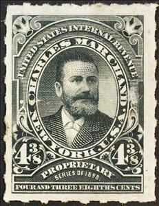 Stamp, Charles Marchand, United States of America,  , Medicines, Men