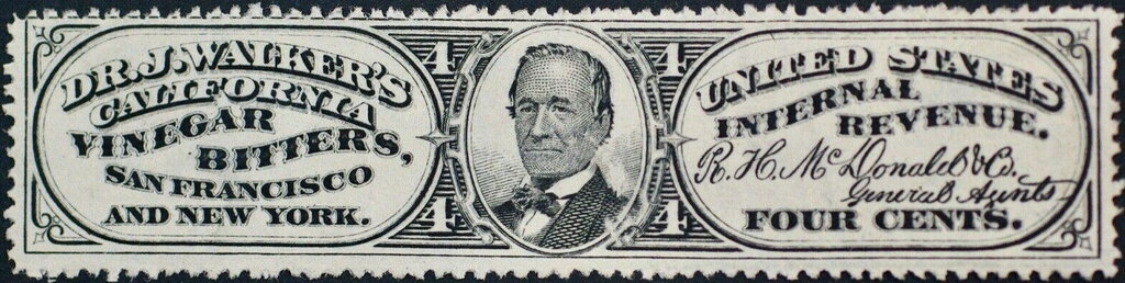 Stamp, Dr. J. Walker, United States of America,  , Medicines, Men