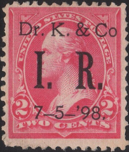 Dr. Kilmer & Co. - George Washington (1732-1799)