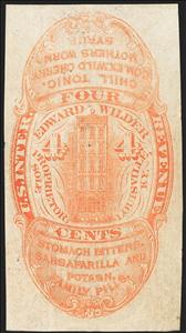 Stamp, Edward Wilder, United States of America,  , Architecture, Buildings, Medicines