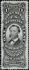 Stamp, John F. Henry, United States of America,  , Medicines, Men