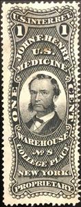 Stamp, John F. Henry, United States of America,  , Medicines, Men