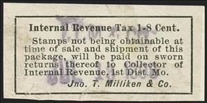 Stamp, John T. Milliken & Co., United States of America,  , Medicines