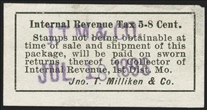 Stamp, John T. Milliken & Co., United States of America,  , Medicines