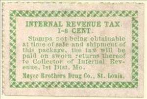 Stamp, Meyer Brothers Drug Co., United States of America,  , Medicines