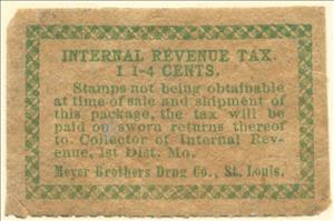 Stamp, Meyer Brothers Drug Co., United States of America,  , Medicines