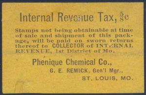 Stamp, Phenique Chemical Co., United States of America,  , Medicines