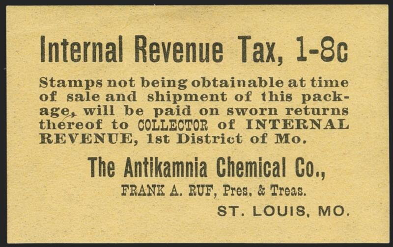 The Antikamnia Chemical Company