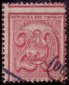 Large Numeral and Coat of Arms