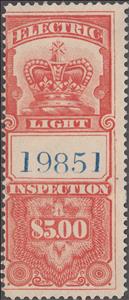 Stamp, Crown, Canada,  , Crowns and Coronets, Electricity